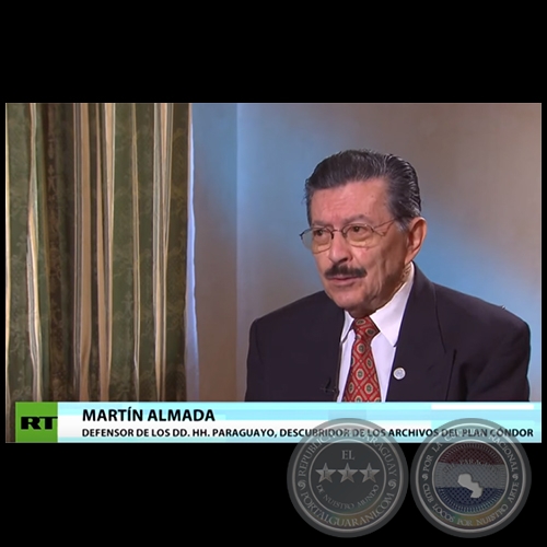 Entrevista con Martn Almada, defensor de los DD. HH. Paraguayo, descubridor de los archivos del Plan Cndor - Julio 2016